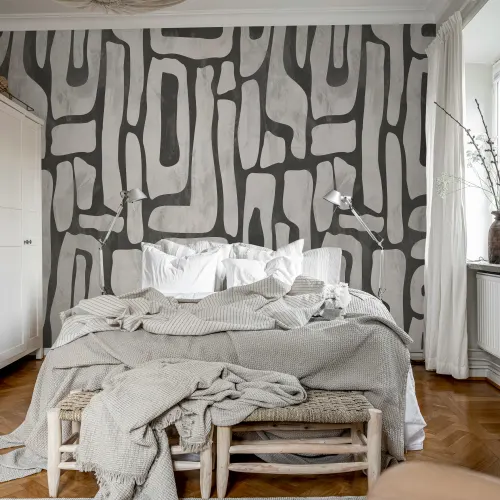 Minimalistische graue Eleganz
