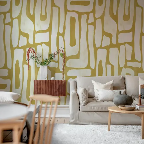 Cheerful Yellow Geometry