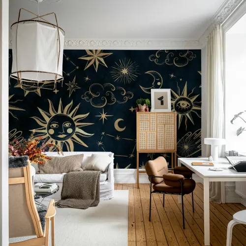 Celestial Dreams: Astrology Night Wallpaper