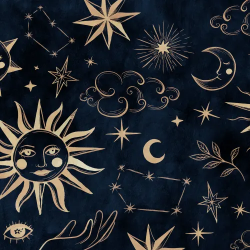 Celestial Dreams: Astrology Night Wallpaper