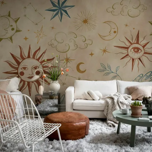 Celestial Whimsy: Astrology Wallpaper