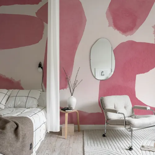Abstract Joy in Pink