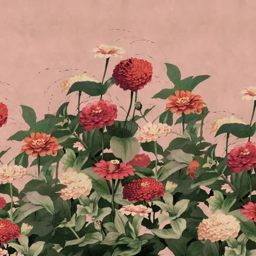 Blossom Into Elegance with Vintage Meadow