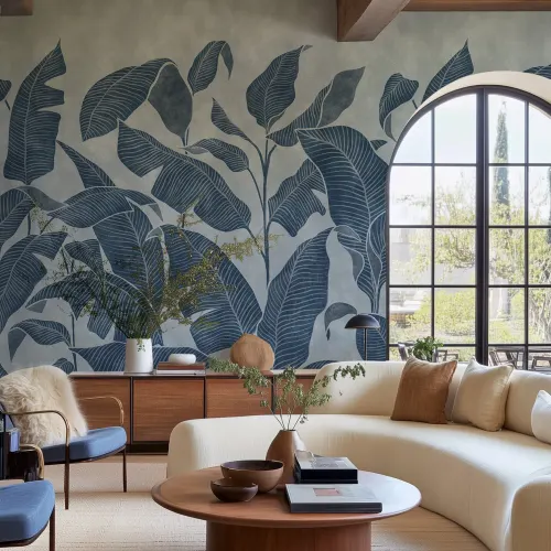 Blue Tropical Escape
