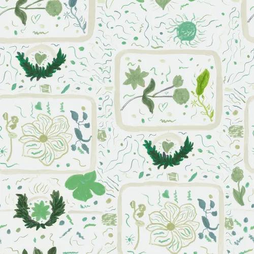 Rebel Walls x John-John Embraces Nature with Reverie Green