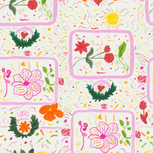 Rebel Walls x John-John: Romantic Reverie in Pink
