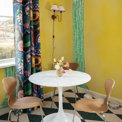 Rebel Walls x John-John Aegis Yellow: Classical Elegance