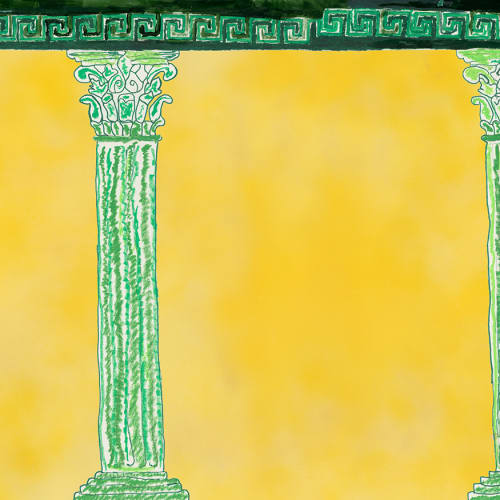 Rebel Walls x John-John Aegis Yellow: Classical Elegance