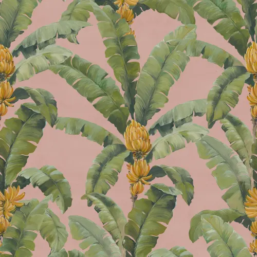 Embrace Tropical Vibes with Pink Banana Leaves