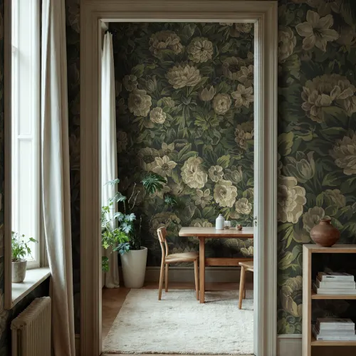 Infuse your space with timeless charm. Imagine a world where tradition meets modern design. This is not just wallpaper - it is an evolution of style. Experience the perfect balance of heritage and contemporary flair. Be daring, be extraordinary, Be You.
