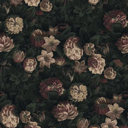 Elegancia floral vintage