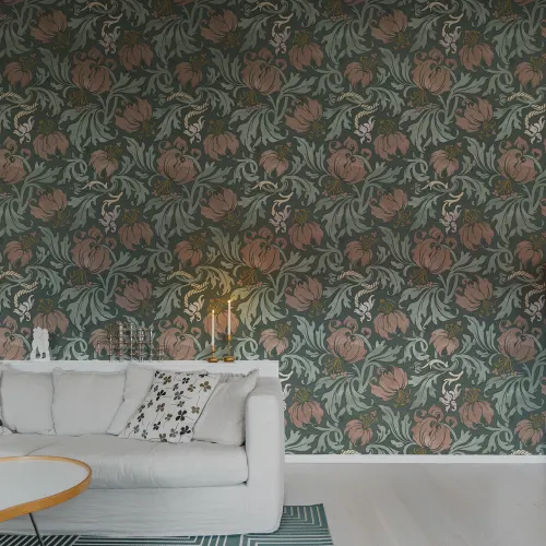 Middernachtelijke bloemen elegantie