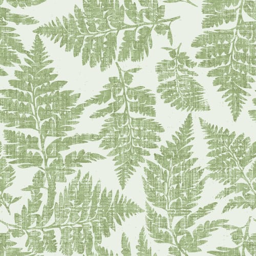 Embrace Nature with Our Green Fern Print