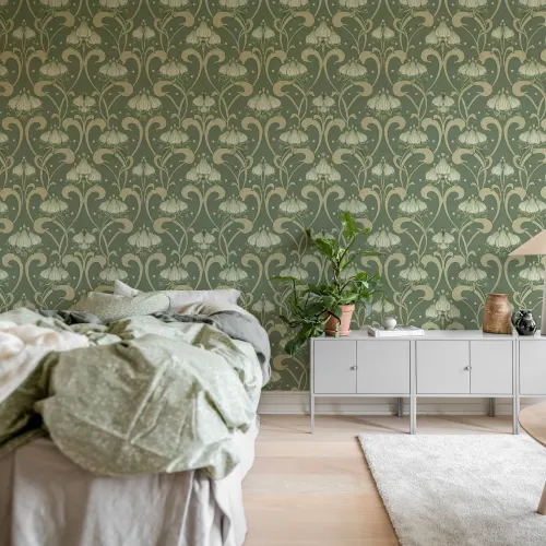 Embrace Elegance with Art Nouveau Flower
