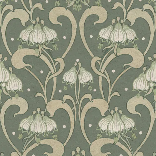 Embrace Elegance with Art Nouveau Flower