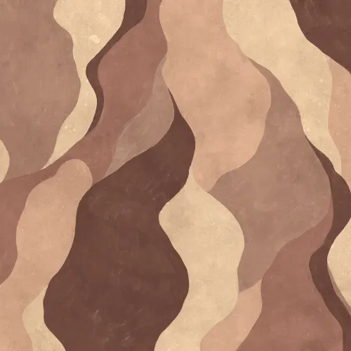 Burgundy Waves
