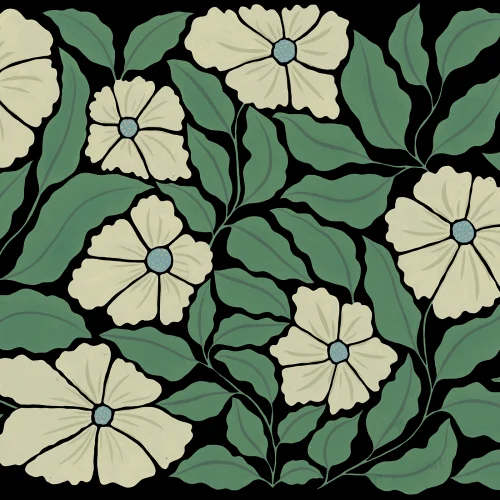 Blossom in Bold: Abstracte Bloemenpracht