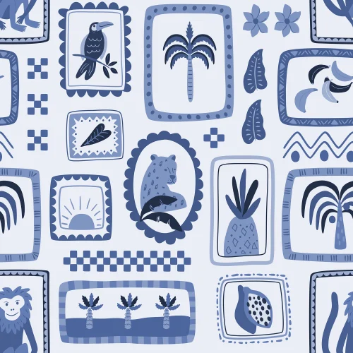 Explore the Wild with Jungle Frames Wallpaper