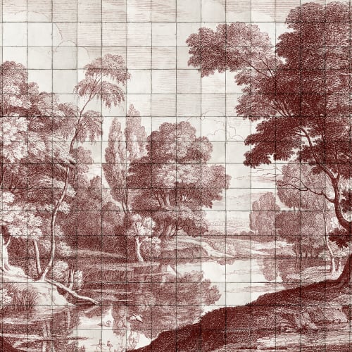 Timeless Elegance with Porcelain Landscape