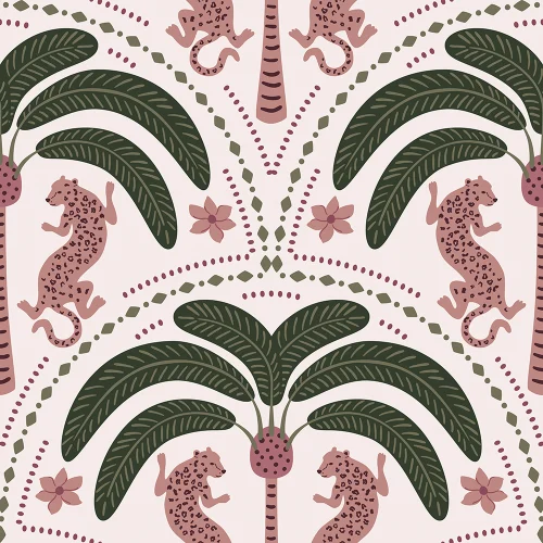 Unleash the Wild with Jungle Rhythm in Pink