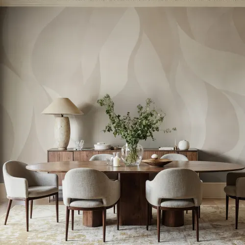 Ignite Your Walls with Velvet Flames