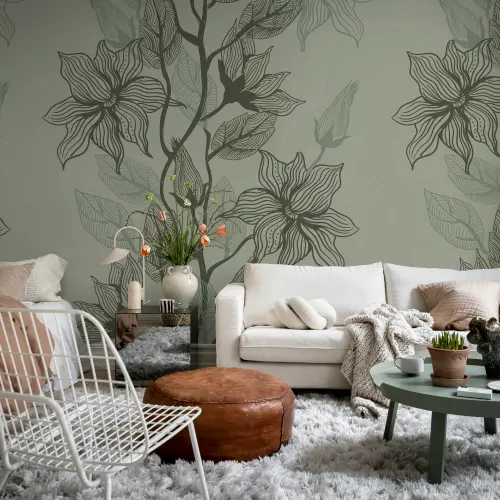Îmbrățișează eleganța cu amuleta Giant Flora
