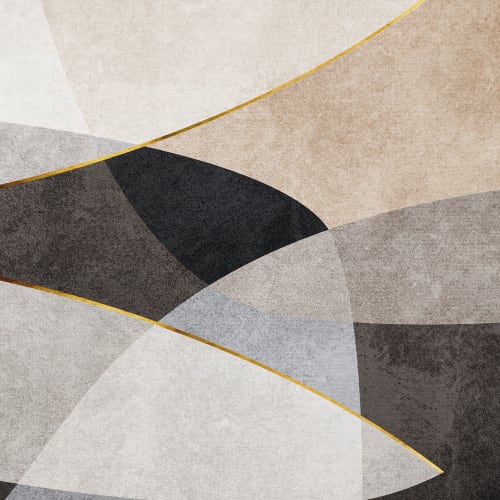 Omfamna elegans med geometrisk stil