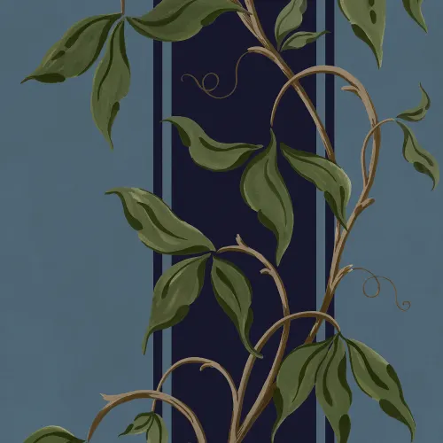 Élégance des rayures du jardin