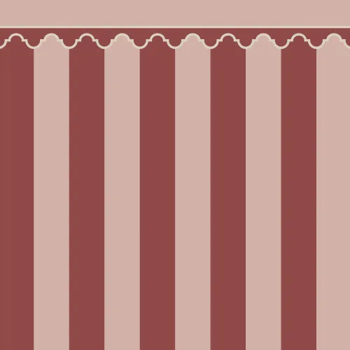 Chateau Elegance in Stripes