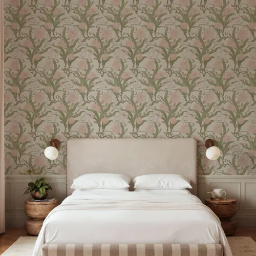 Floral Serenity in Pink Hues
