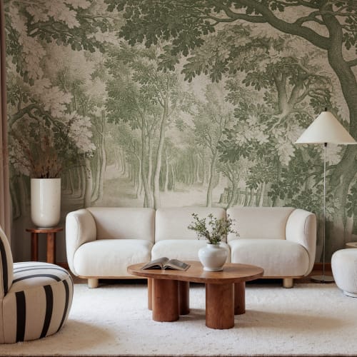 Engraved Forest Serenity