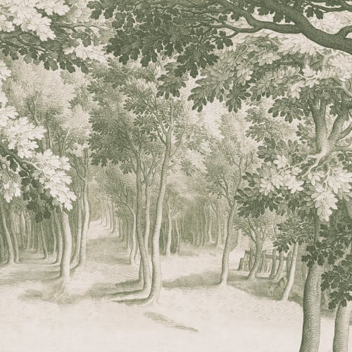 Engraved Forest Serenity