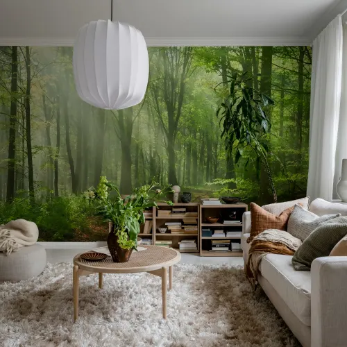 Embrace Nature Under Sunlit Leaves