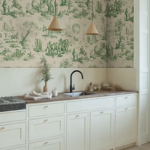 Timeless Heritage Toile in Grün