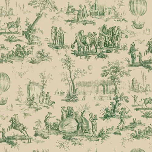 Timeless Heritage Toile in Grün