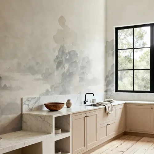 Serene Aquarelle Escape