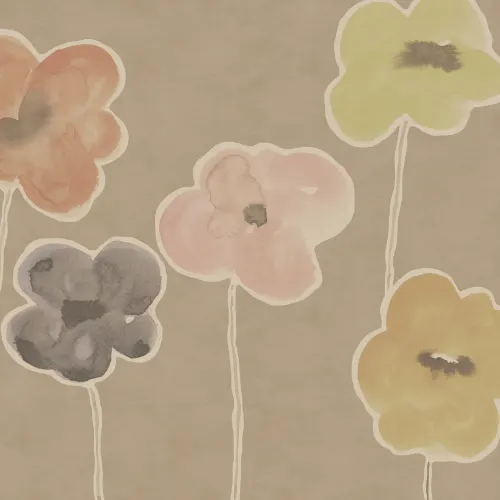 Omfamna elegans med Paper Poppies