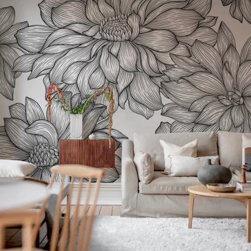 Dahlia Lines, Black