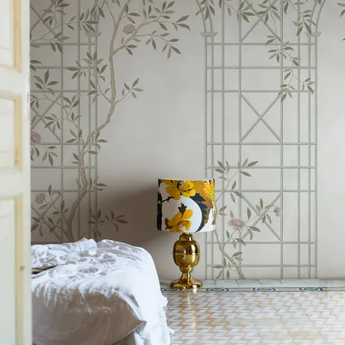 Chinoiserie Trellis: Elegance in Light