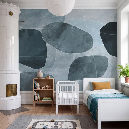Fremtræd med selvtillid omfattende det betagende og legende mønster af vores Bold Blue Geometric Essence. Skab et rum hvor det ekstraordinære møder det moderne. Lad din væg blive et lærred der udtrykker din unikke stil - det er tid til at turde stå ud. Be You.