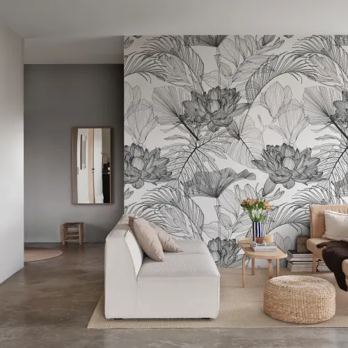 Αποκάλυψε το Graphic Flora σε κλασικό μονόχρωμο
