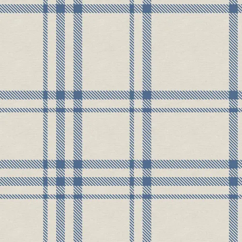 Timeless Blue Checkered Elegance