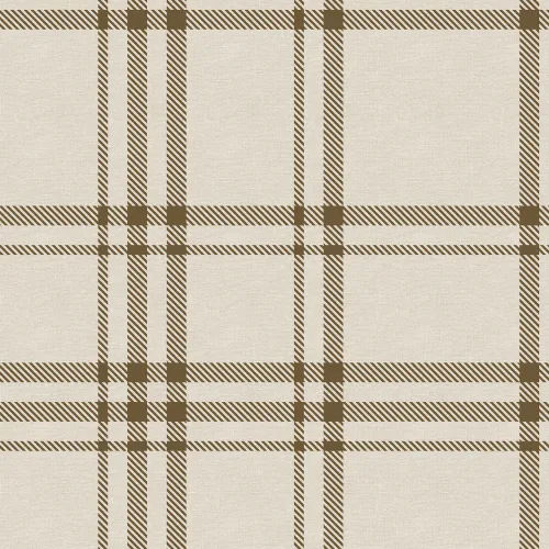 Sophisticated Brown Check