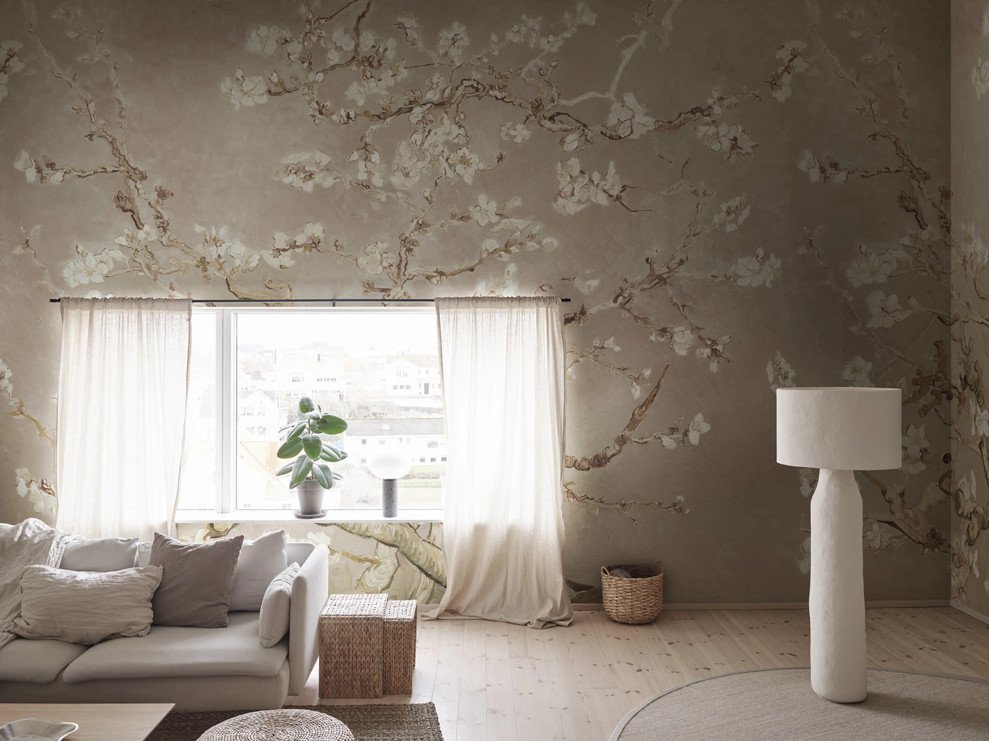 Almond Blossom, Beige